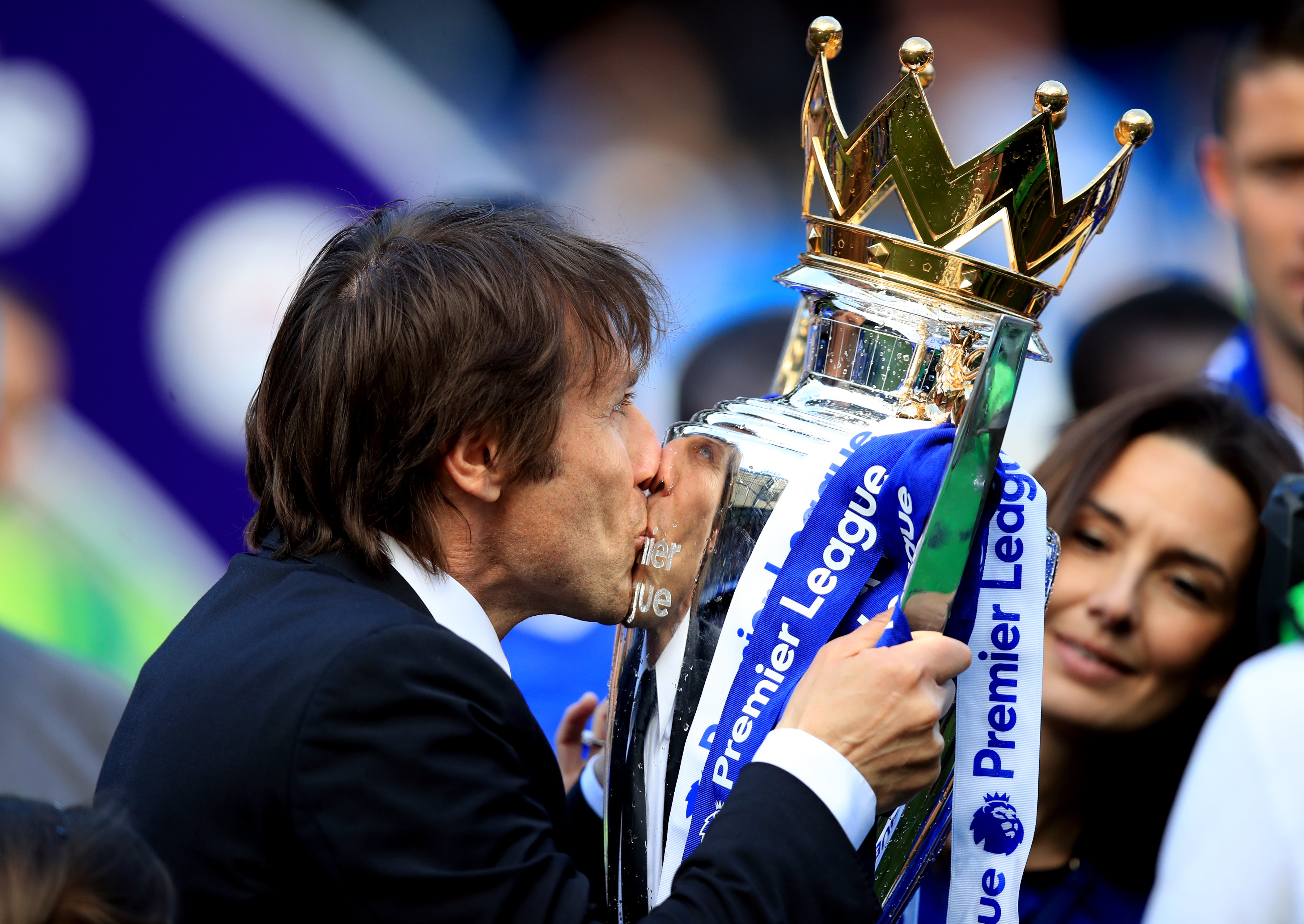 Antonio Conte brought the Premier League title to Chelsea in 2017 (Mike Egerton/PA)