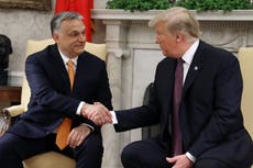 Trump endorses Hungarian autocrat Viktor Orban for reelection