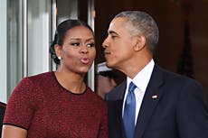 Michelle Obama celebrates the new year with photo of herself and ‘boo’ Barack: ‘Best couple ever’