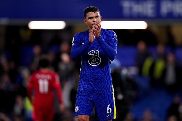 Thiago Silva joined the Blues from Paris St Germain (Adam Davy/PA)