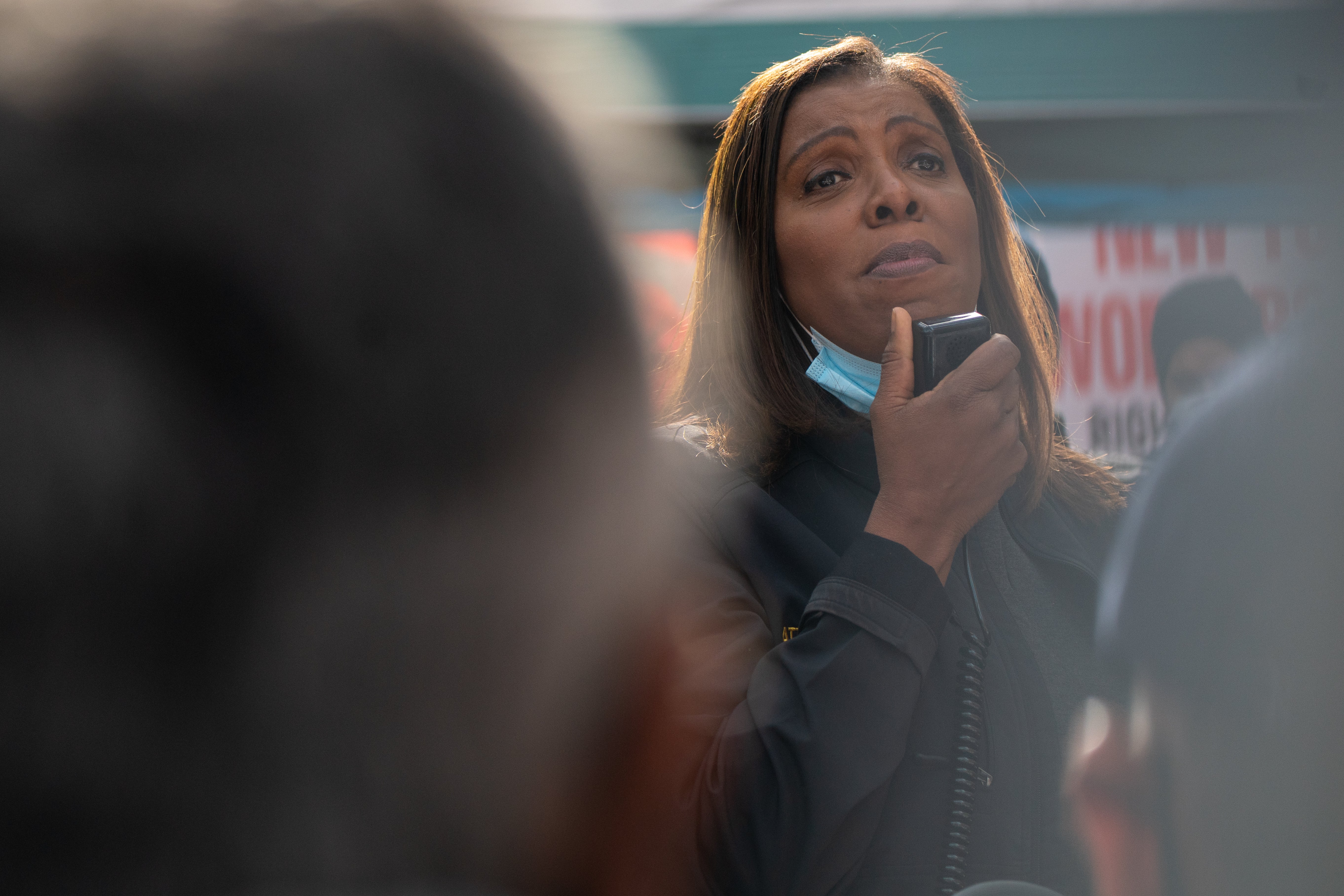 The filing was first public confirmation New York Attorney General Letitia James seeking testimony from former president