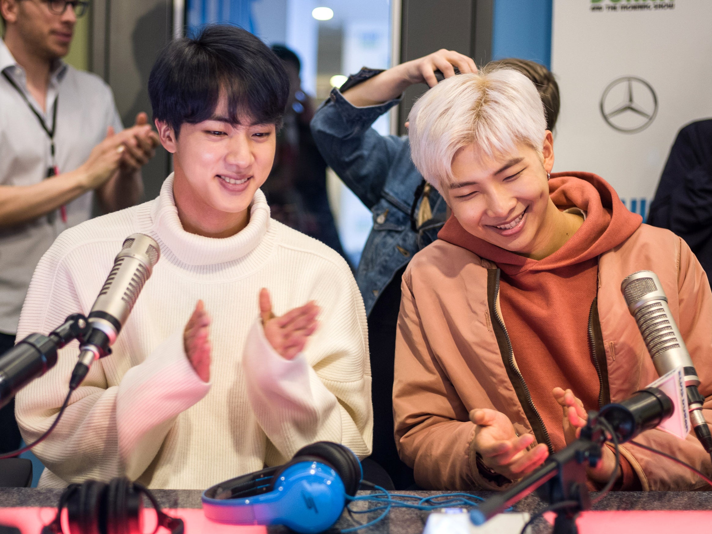 <p>Jin and RM of BTS have recovered from Covid-19</p>
