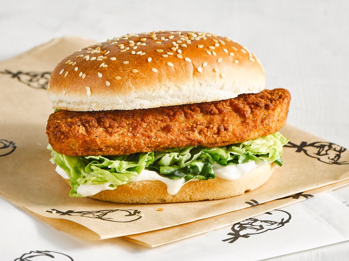 KFC’s vegan chicken burger is back and now a permanent menu item