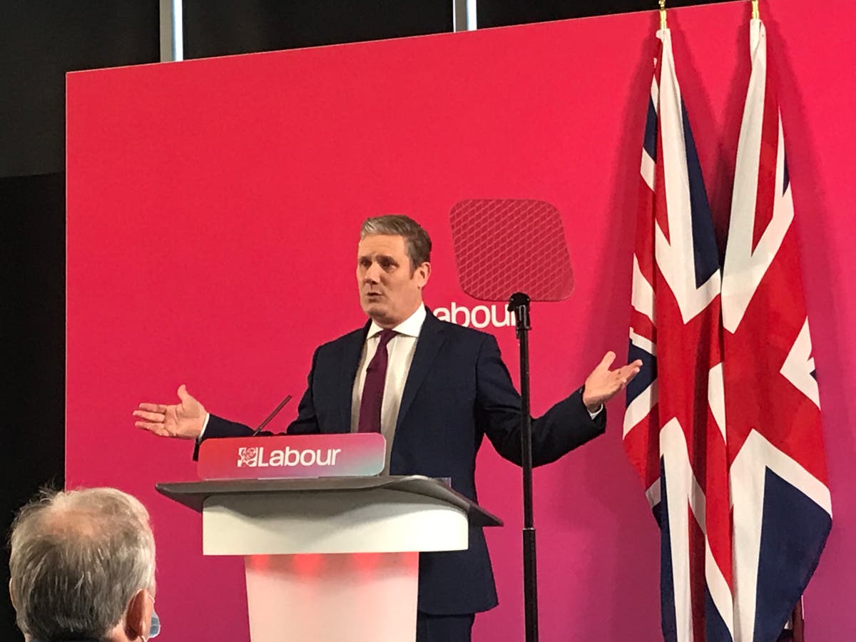 Keir Starmer offers &lsquo;contract with British people&rsquo;