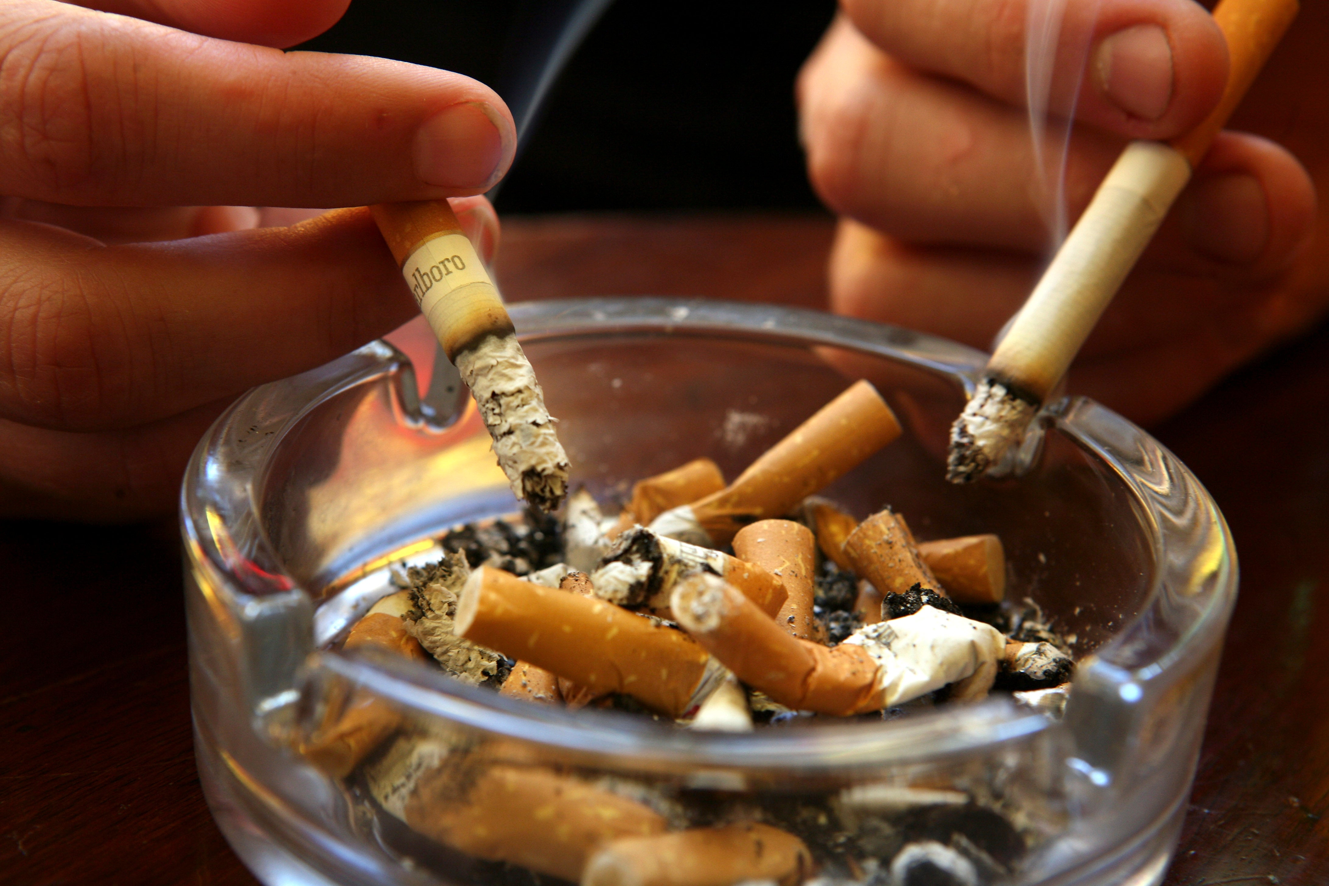 Nine out of 10 cases of lung cancer are caused by smoking