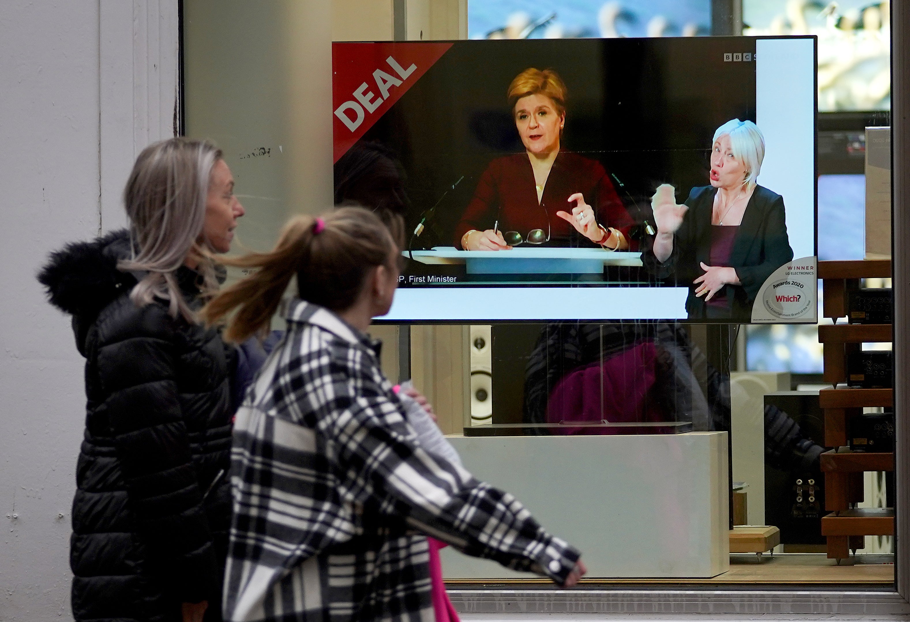 The First Minister is due to make a statement to parliament on Wednesday (Andrew Milligan/PA)