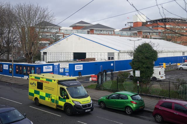 The NHS is facing significant pressure as it copes with the latest wave of Covid-19 despite hopes that cases should start to drop in the coming weeks (Kirsty O’Connor/PA)