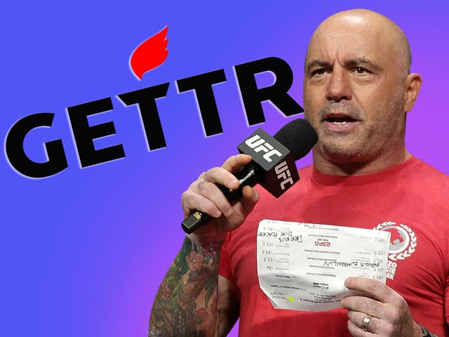 <p>Joe Rogan has joined Gettr </p>