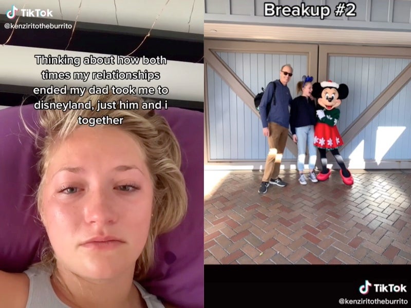 Woman reveals her father brings her to Disneyland each time she goes through a breakup