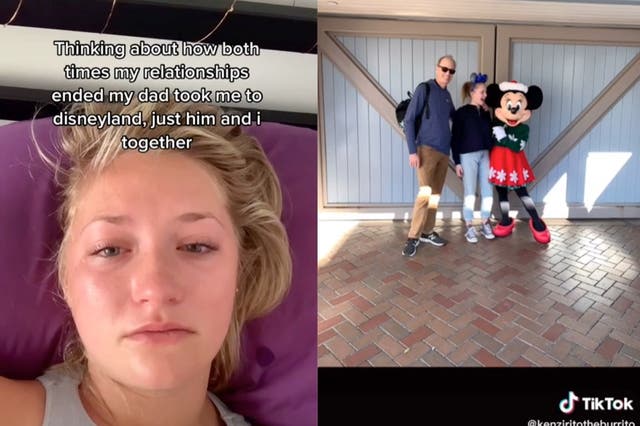 <p>Woman reveals her father brings her to Disneyland each time she goes through a breakup</p>