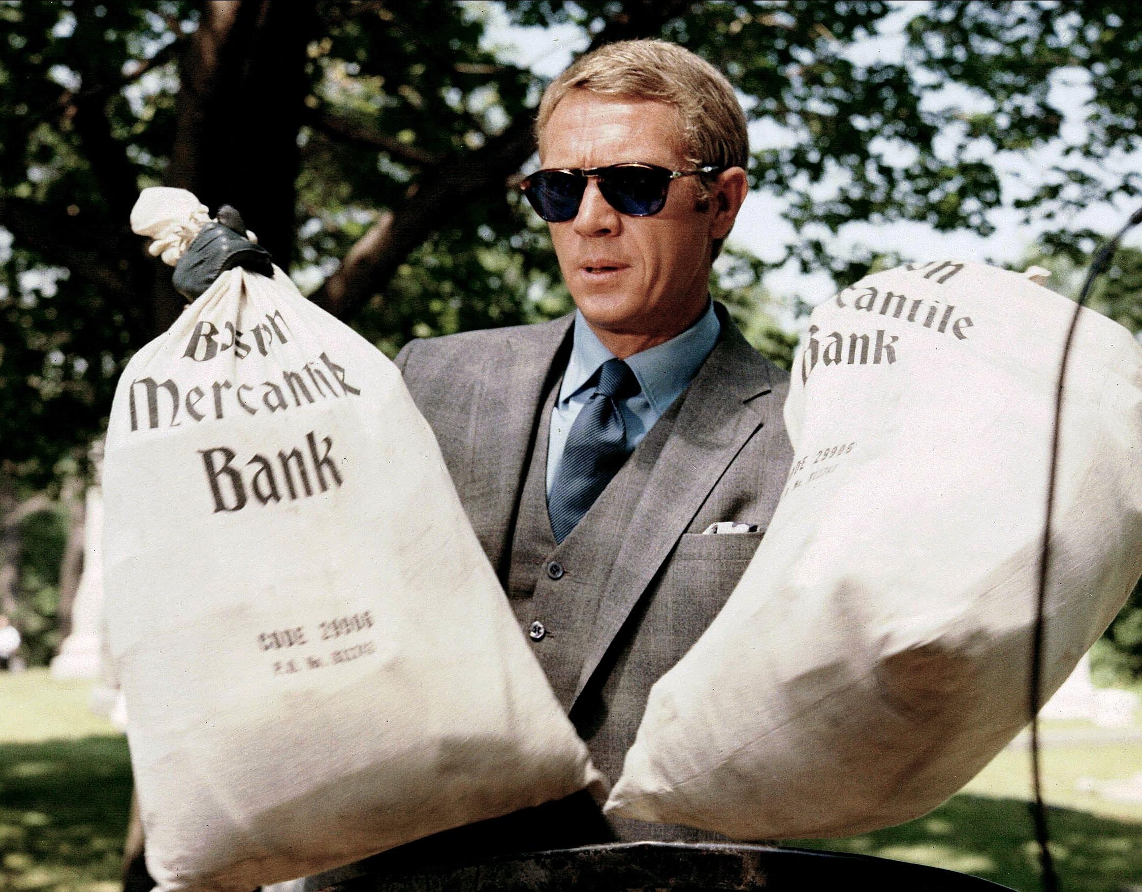 Ted Conrad was fixated with the movie ‘The Thomas Crown Affair’, starring Steve McQueen