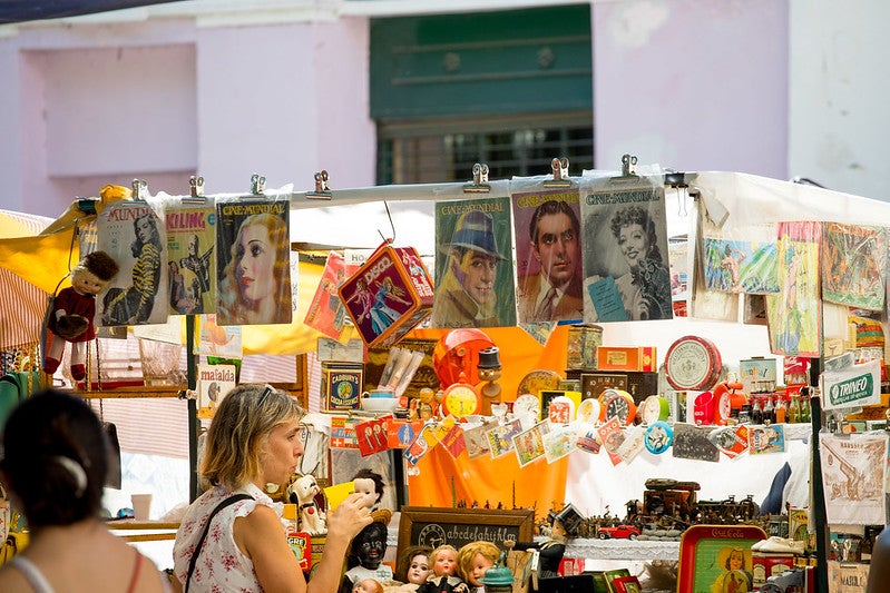 Feria de San Telmo, the city’s renowned street fair