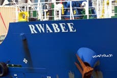 Yemeni rebels claim seized UAE ship was transporting weapons