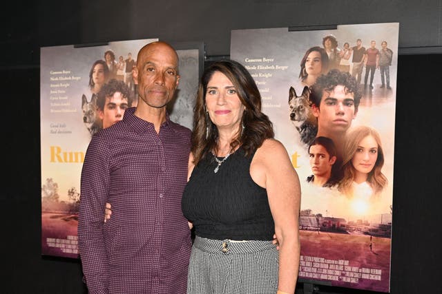 <p>Cameron Boyce’s parents Victor and Libby Boyce attended premiere of posthumously-released ‘Runt’</p>