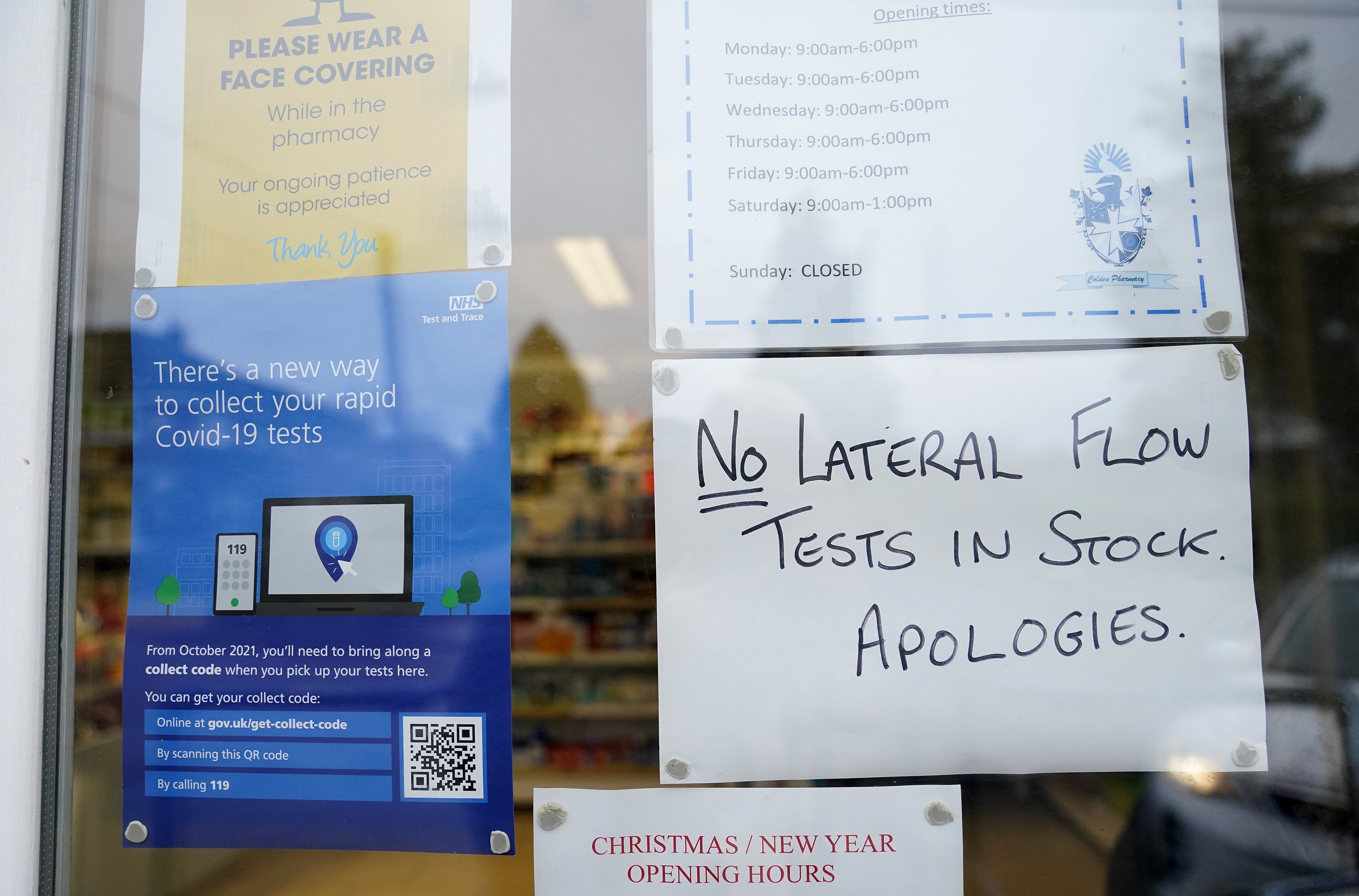 Tests are increasingly hard to come by (Andrew Matthews/PA)