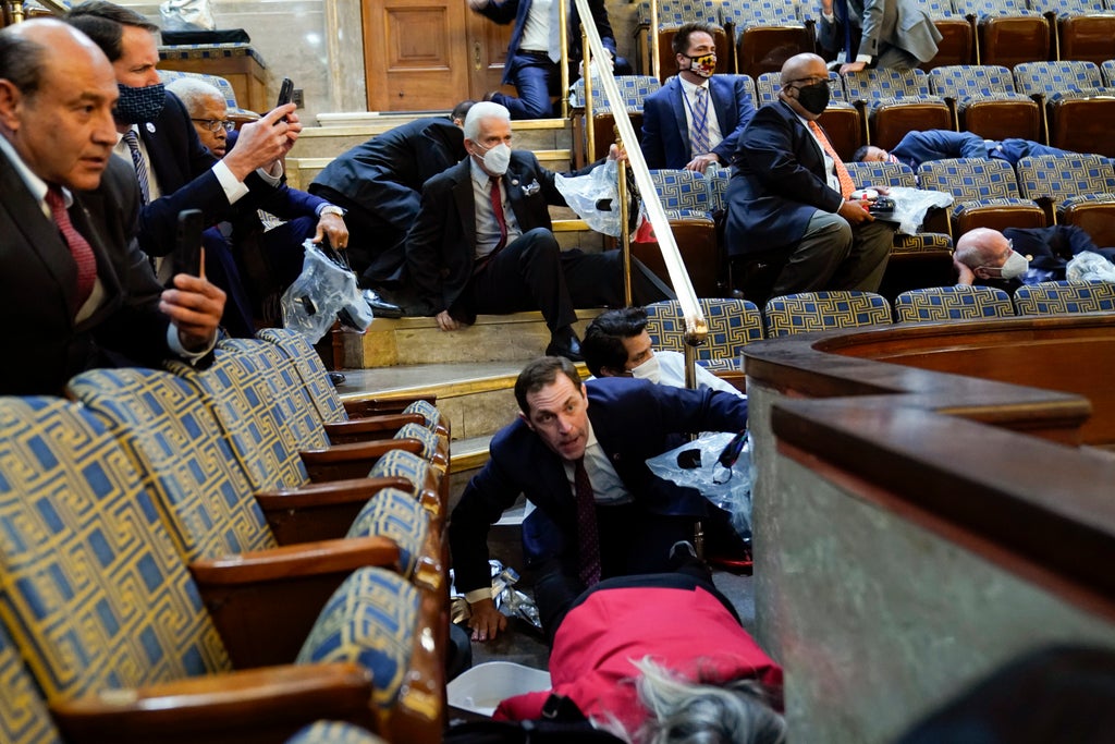 We were trapped: Trauma of Jan. 6 lingers for lawmakers