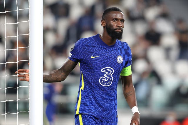 Antonio Rudiger’s talks with Real Madrid are reportedly over (Fabrizio Carabelli/PA)