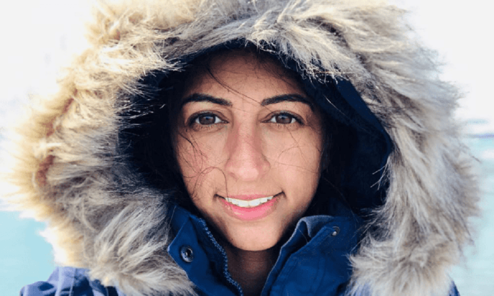 Preet Chandi is believed to be the first woman of colour to make the trek across Antarctica (Preet Chandi/PA)