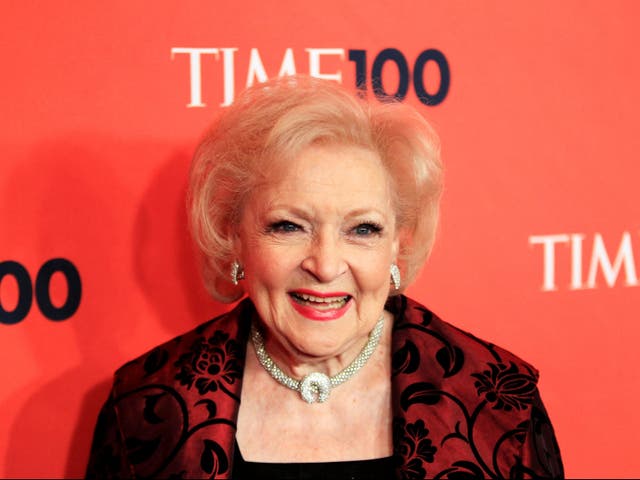 <p>Betty White in 2010 </p>