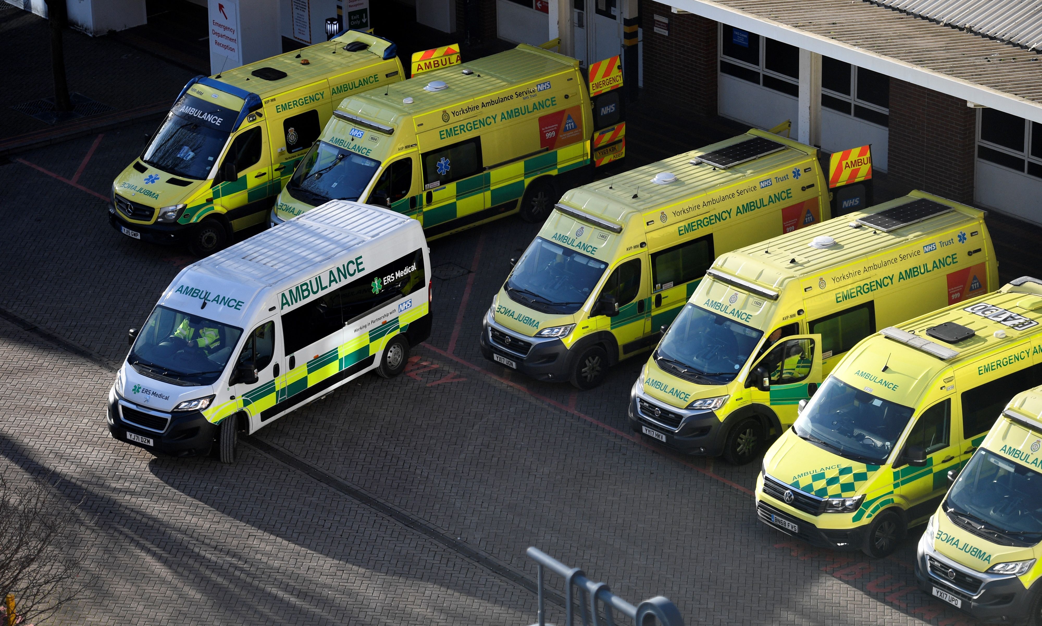 The NHS said there were ‘no plans for any such activity to take place’ at Portsmouth Patient Transport Service base [not pictured]
