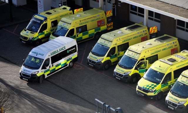 <p>The NHS said there were ‘no plans for any such activity to take place’ at Portsmouth Patient Transport Service base [not pictured] </p>