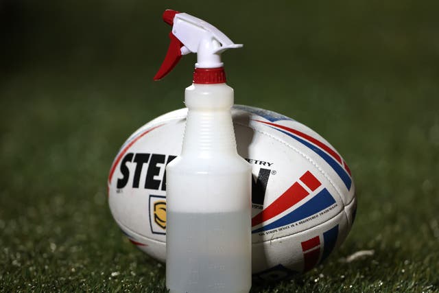Rugby league clubs will be ordered to forfeit matches in the event of Covid outbreaks in 2022 (Richard Sellers/PA)