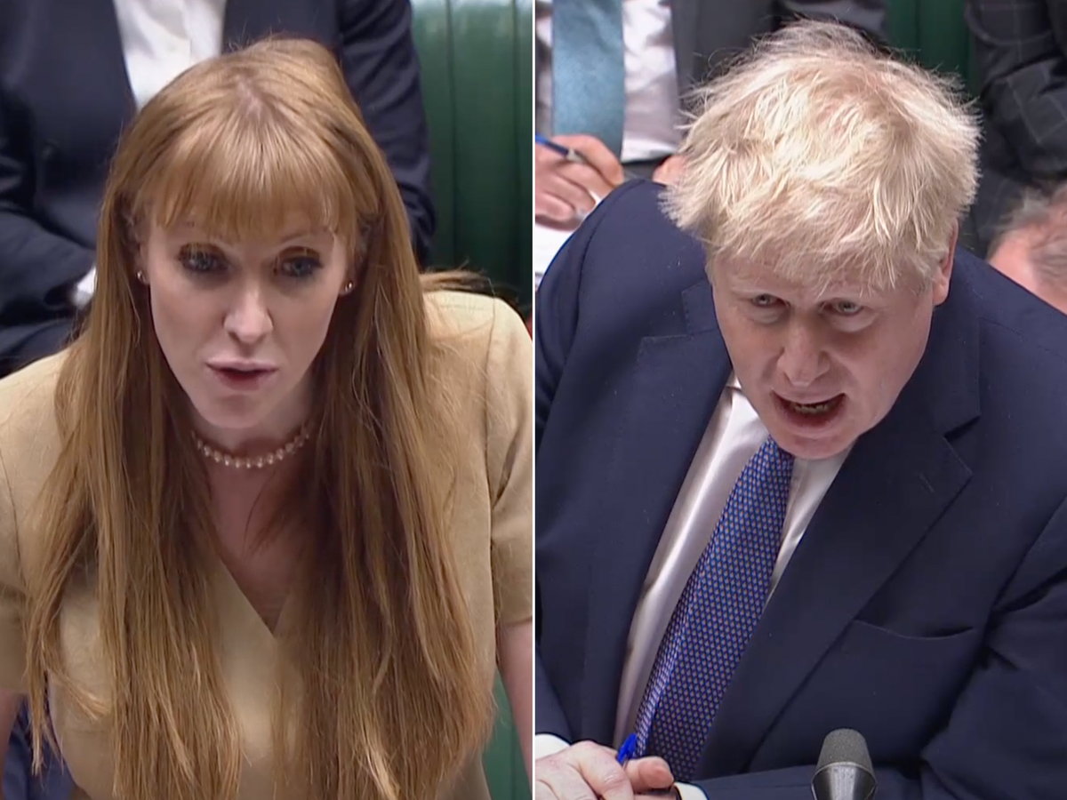 Boris Johnson news: PM faces Angela Rayner at PMQs as he dismisses ‘iceberg’ of living costs claims 4 Angela%20Rayner%20Boris%20Johnson%20pmqs