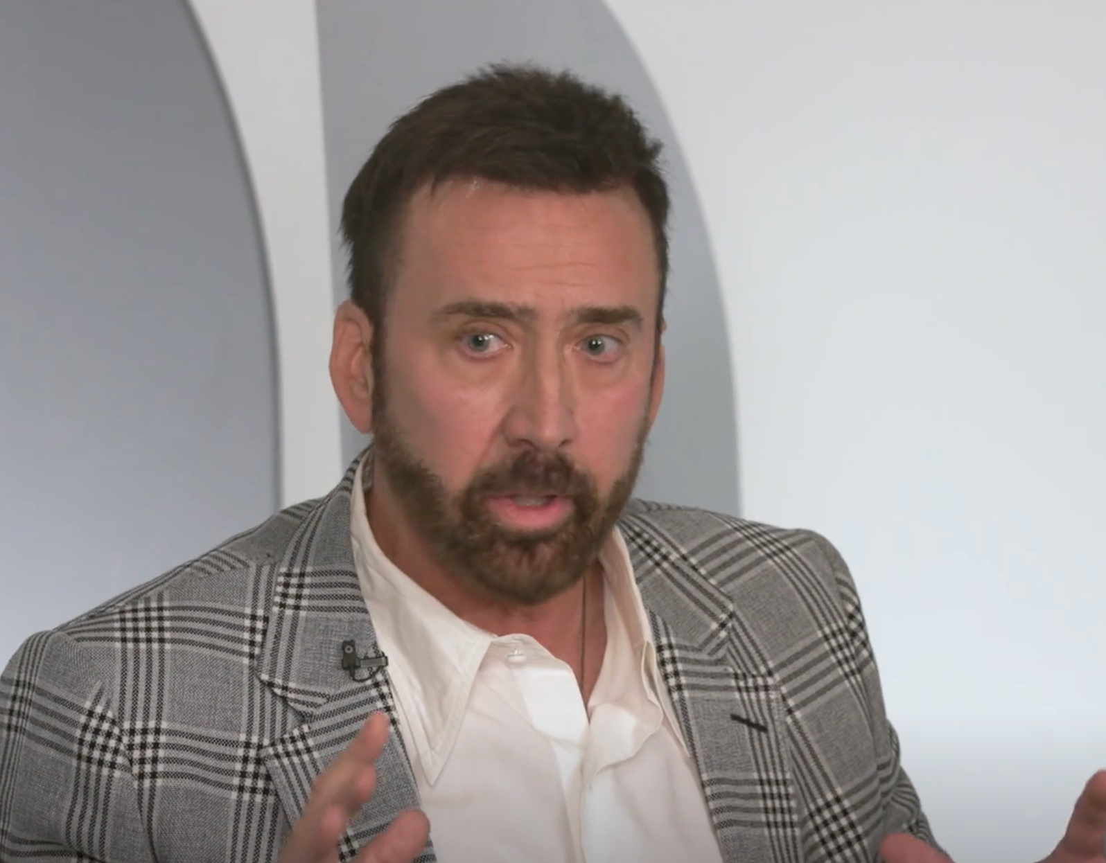 Nicolas cage on ‘The Hollywood Reporter’s actors roundtable