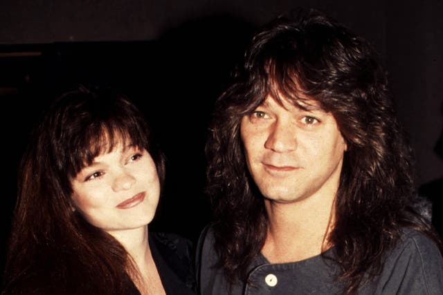<p>Valerie Bertinelli and Eddie Van Halen</p>