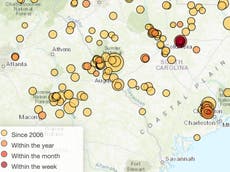 South Carolina has experienced 11 earthquakes since late December, confounding experts
