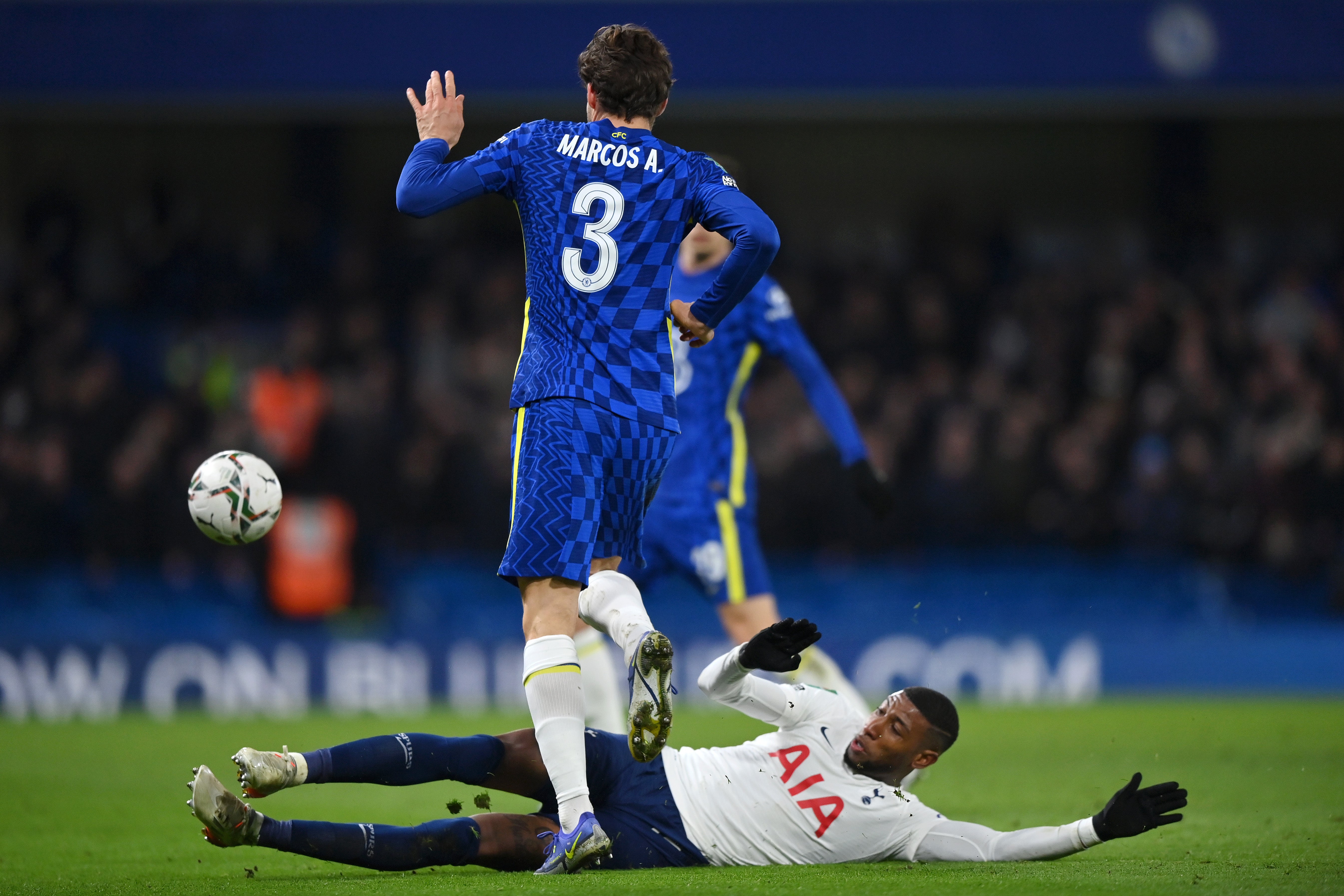 Chelsea vs Tottenham LIVE Davies scores freak own goal