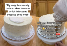Baker sparks debate after asking neighbour to pay for cake: ‘I wouldn’t have charged’