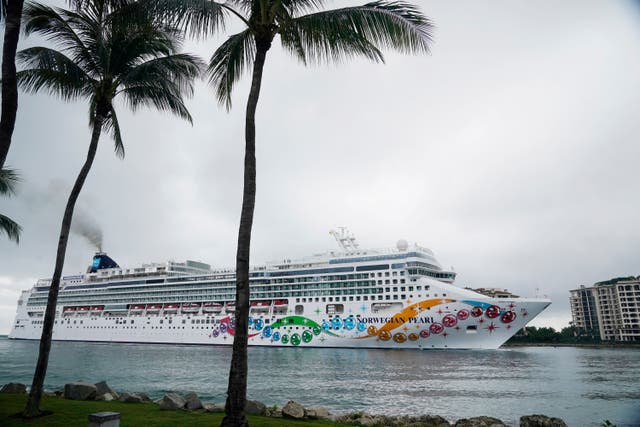 <p>The Norwegian Pearl curtailed its sailing </p>