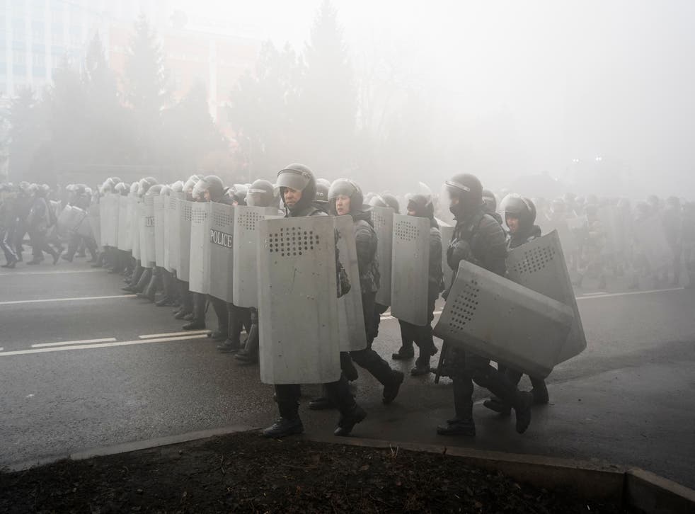 KAZAJISTÁN-PROTESTAS