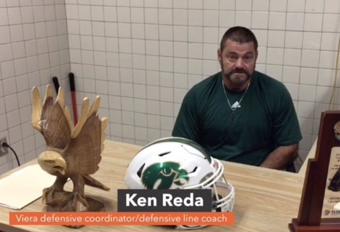 Kenneth Reda was working as a physical education teacher and football coach at the time