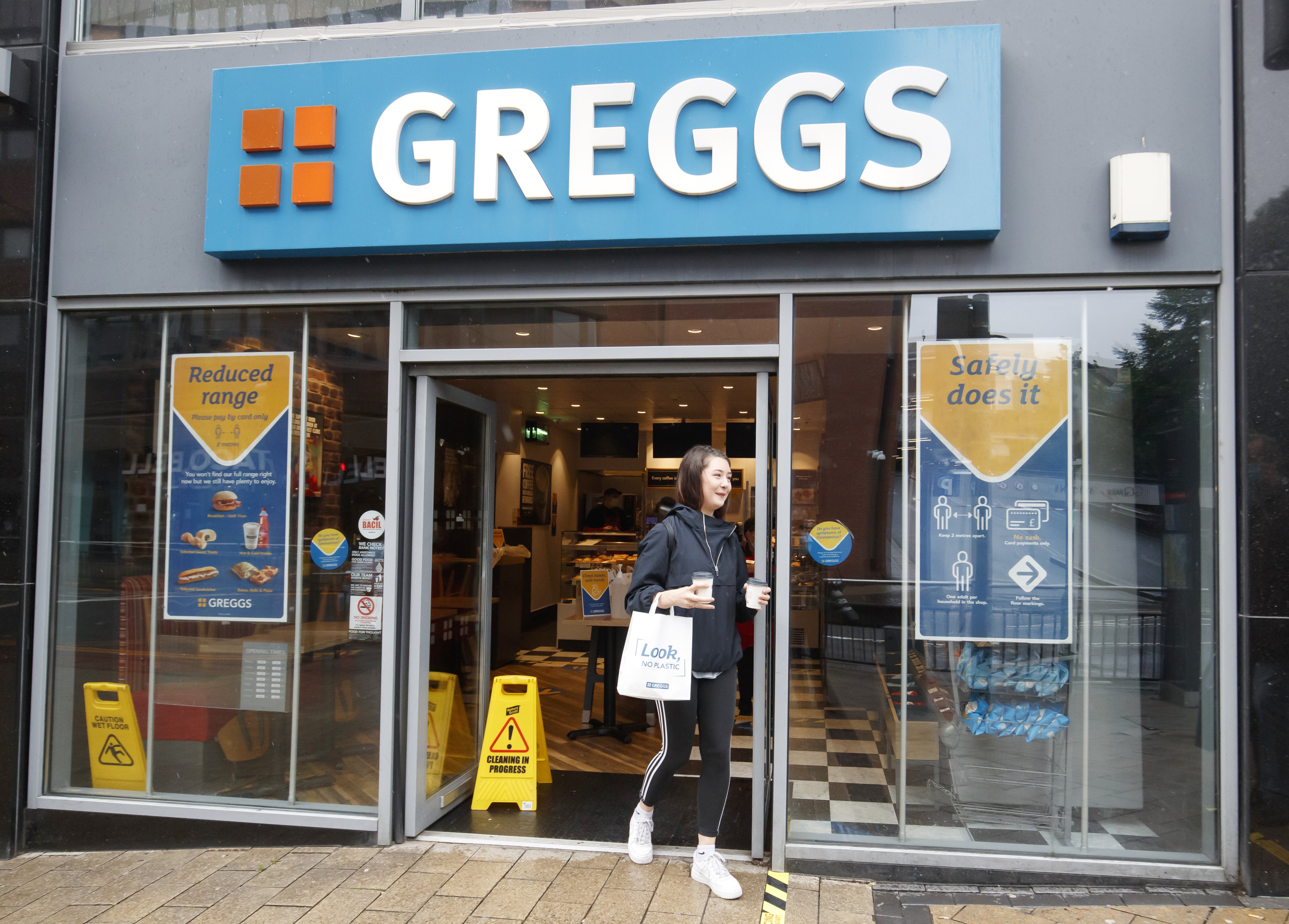 Greggs said sales remain strong but have eased due to the recent surge in Covid (Danny Lawson/PA)