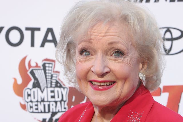 <p>Betty White died on 31 December from a stroke </p>