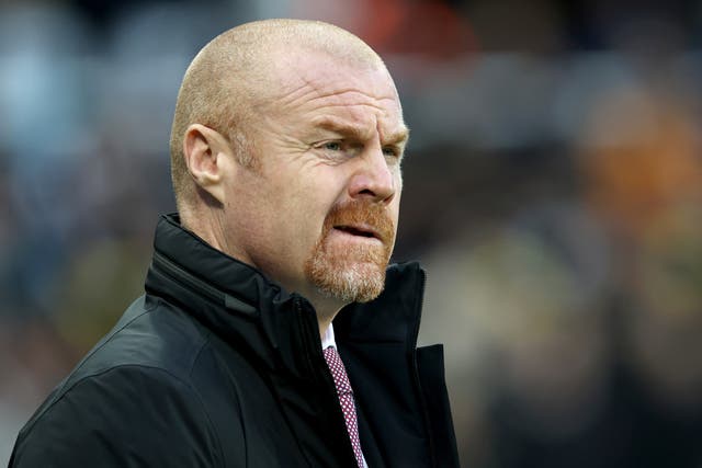 Sean Dyche tested positive for coronavirus on Tuesday (Richard Sellers/PA)