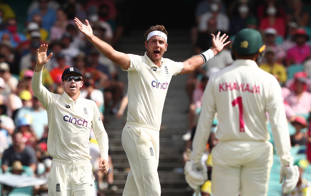 Fire still burning bright for Stuart Broad after Sydney five-wicket haul