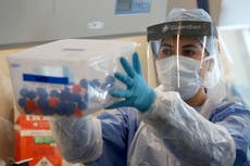 Hospitals stop routine Covid tests for new patients amid ‘brutal’ NHS pressures