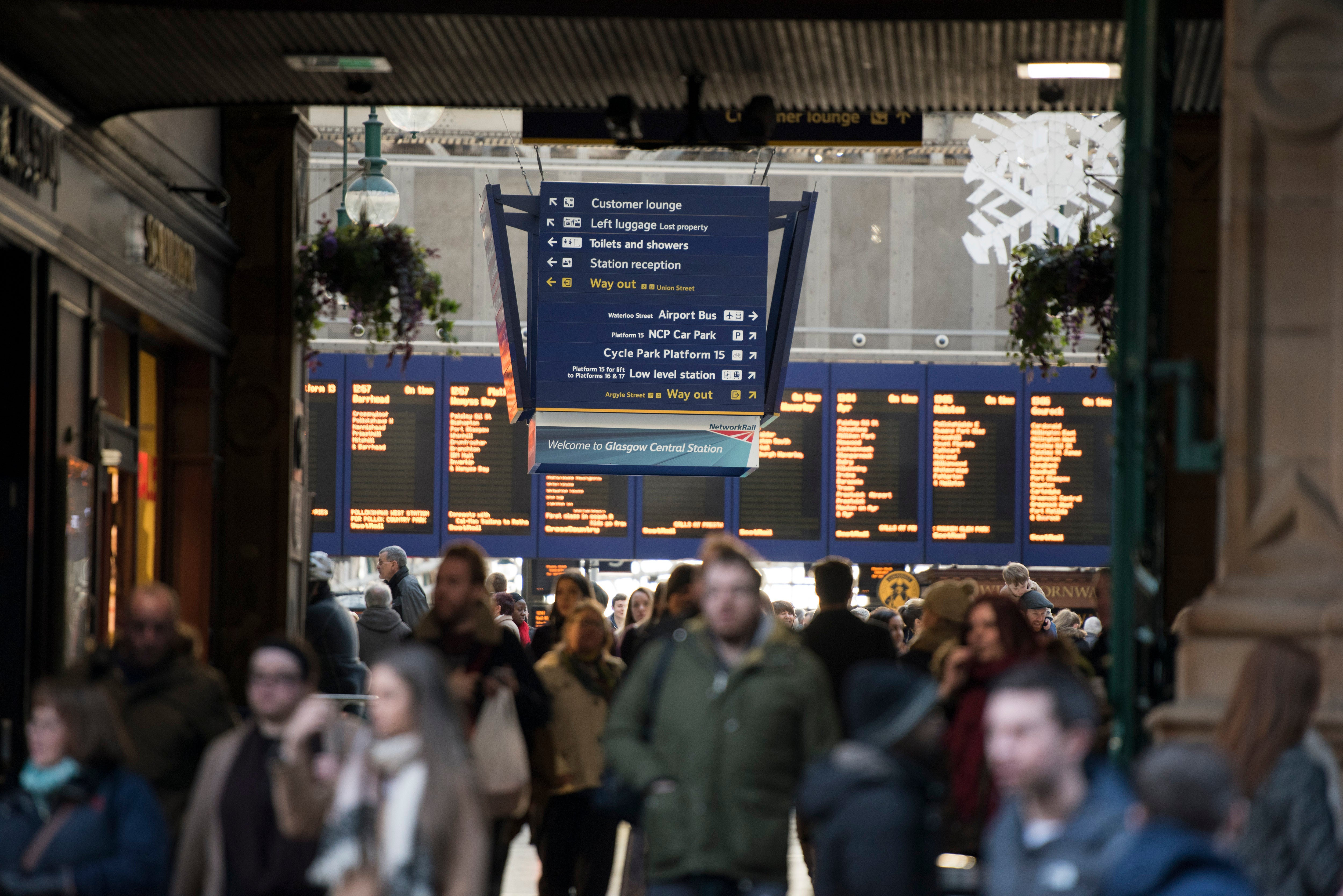 The MP is accused of travelling to and from Glasgow Central station having been told to self-isolate (PA)