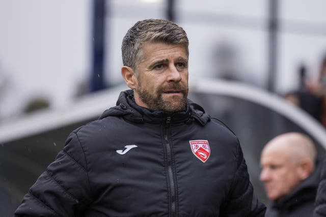 Morecambe manager Stephen Robinson started his career at Tottenham (Leila Coker/PA)