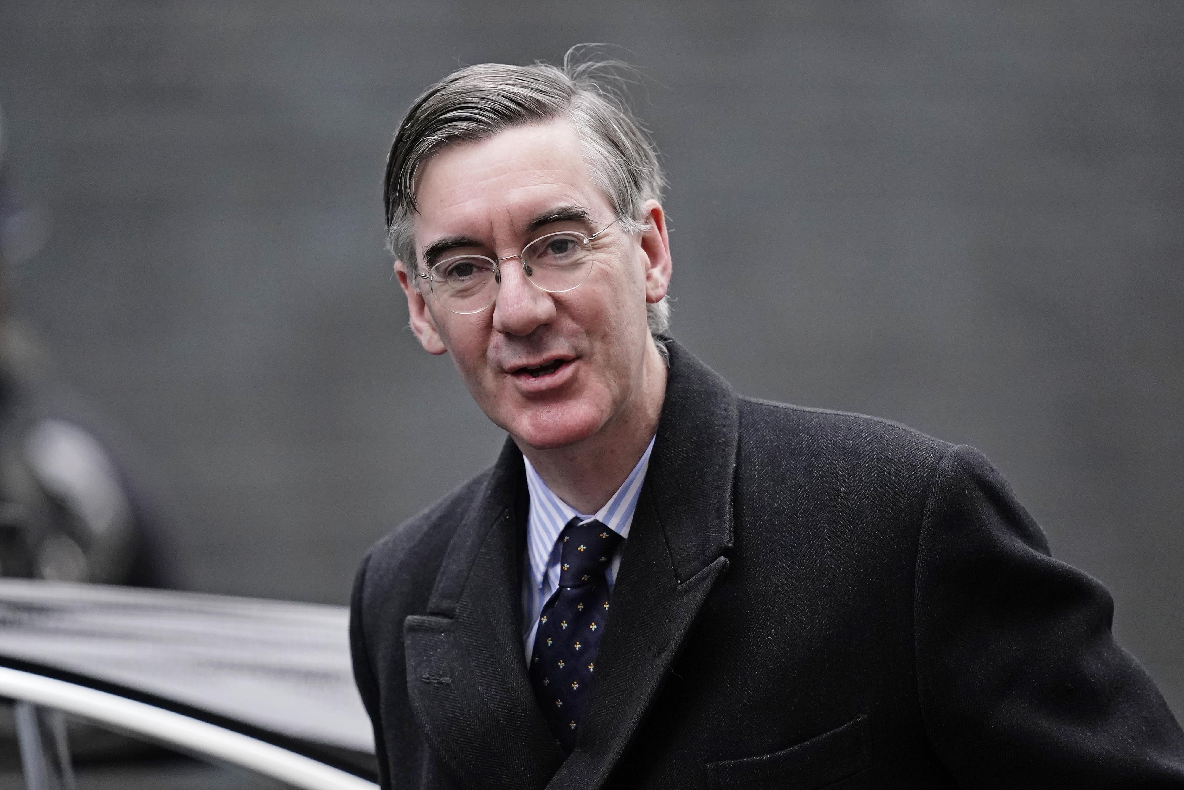 Leader of the House of Commons Jacob Rees-Mogg said France is safe for refugees – unless they don’t like garlic (PA)