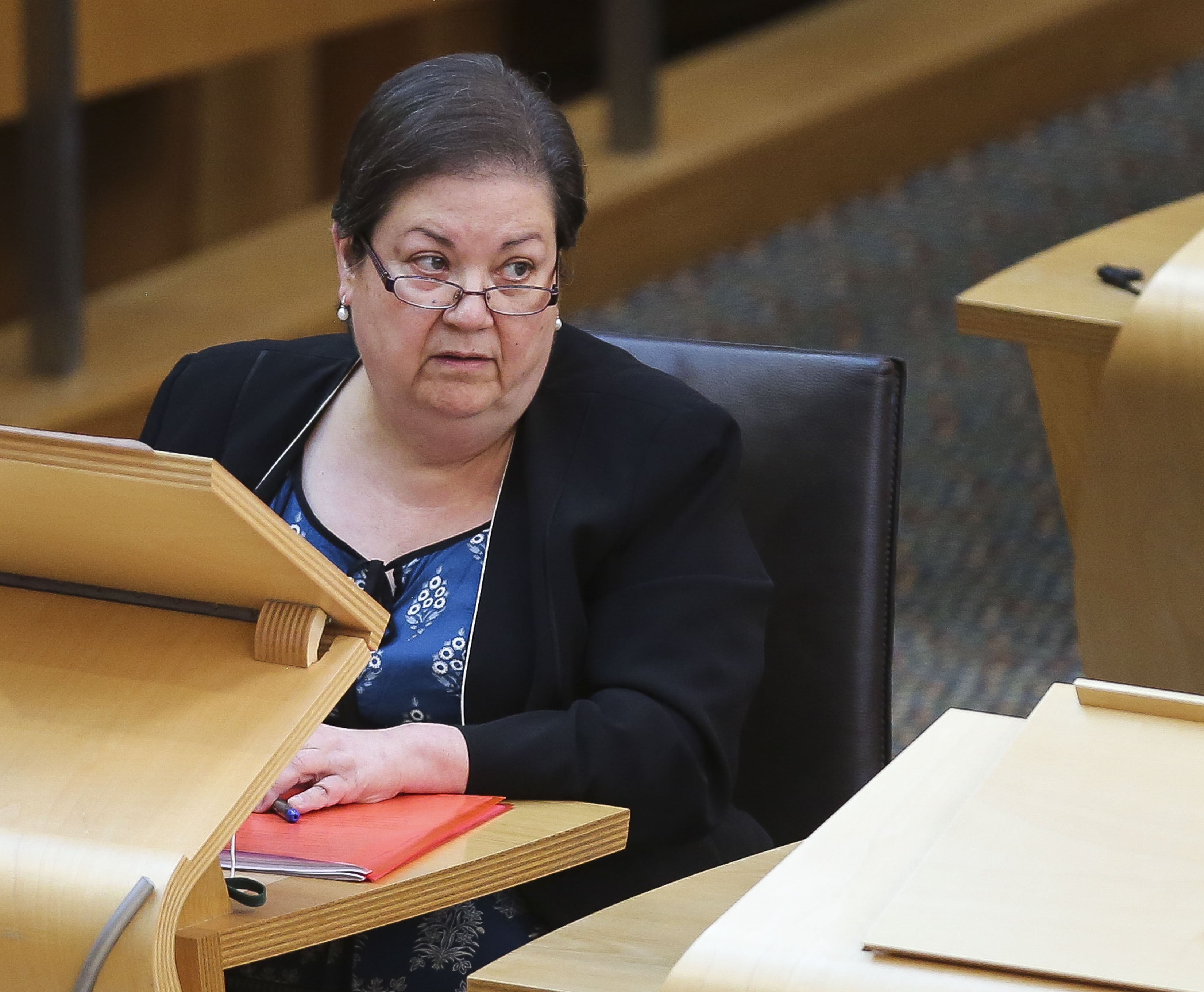 Jackie Baillie has reported John Swinney to the UK Statistics Authority (Fraser Bremner/Scottish Daily Mail/PA)