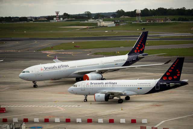 <p>Ground stop: Brussels Airlines has cancelled outbound passenger flights </p>