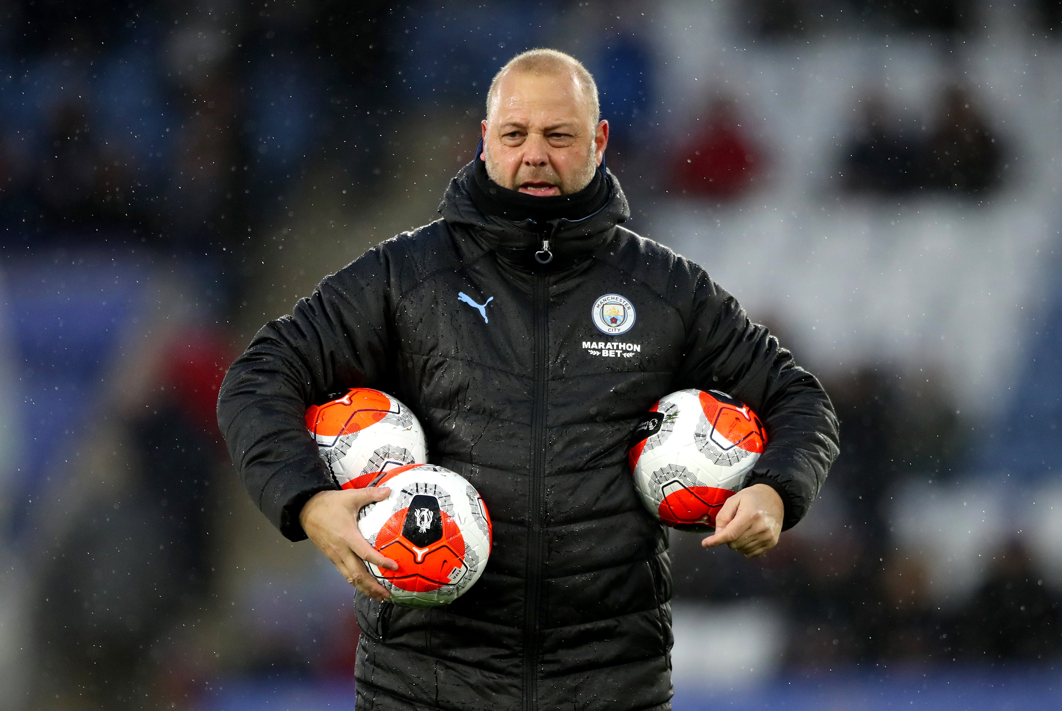 Assistant coach Rodolfo Borrell will take charge of Manchester City for their trip to Swindon (Nick Potts/PA)