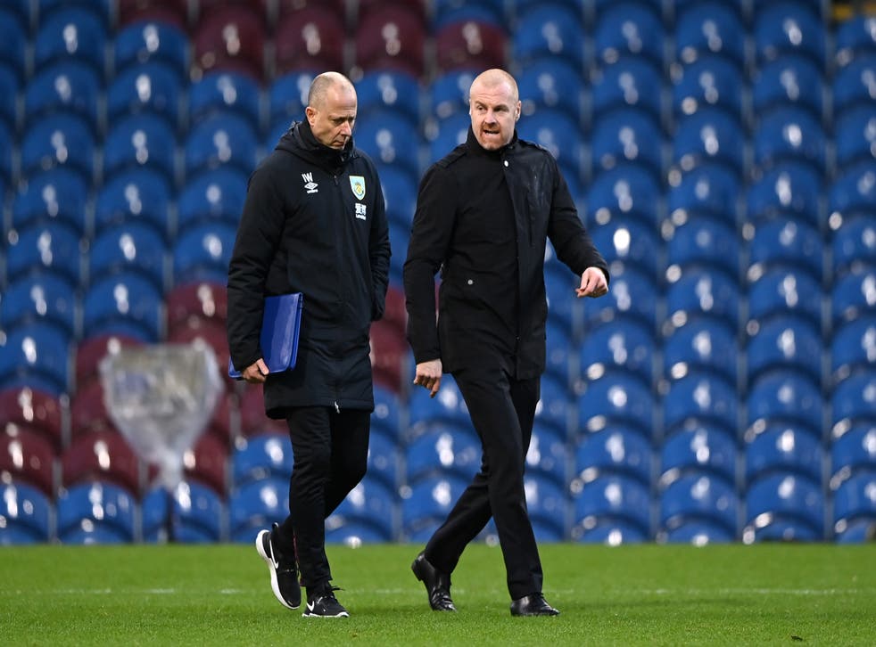 Assistant boss Ian Woan (left) says Covid-19 has hit players as well as manager Sean Dyche (right) (Laurence Griffiths/PA)
