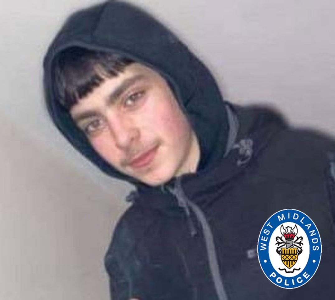 Liam Mooney, 16, who died of his injuries (West Midlands Police/PA)