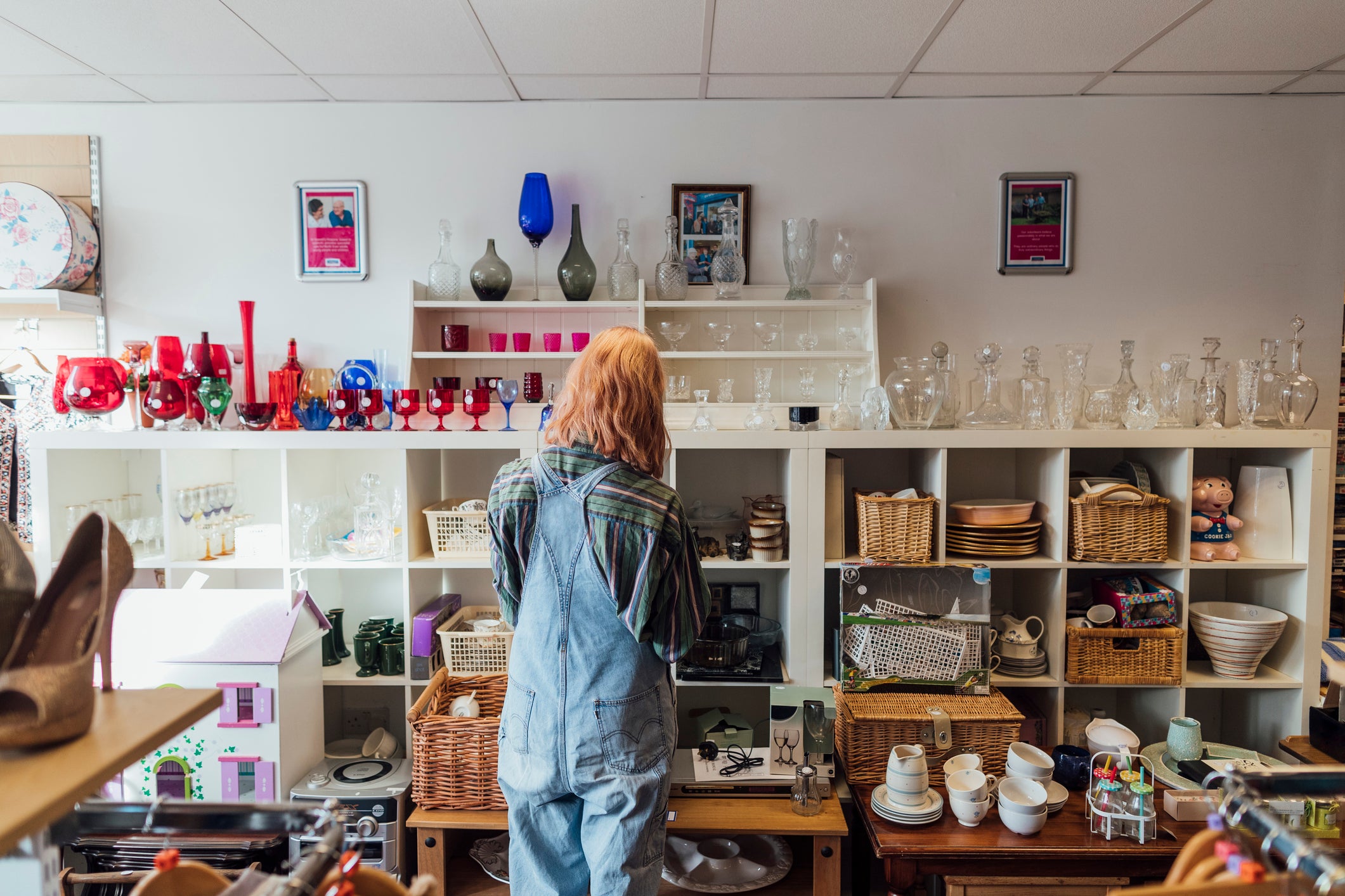 Many charity shops have undergone a transformation, becoming light, bright and pleasant places to visit