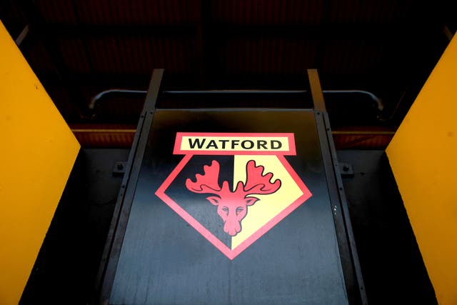 Watford are battling to stay in the Premier League (Adam Davy/PA)